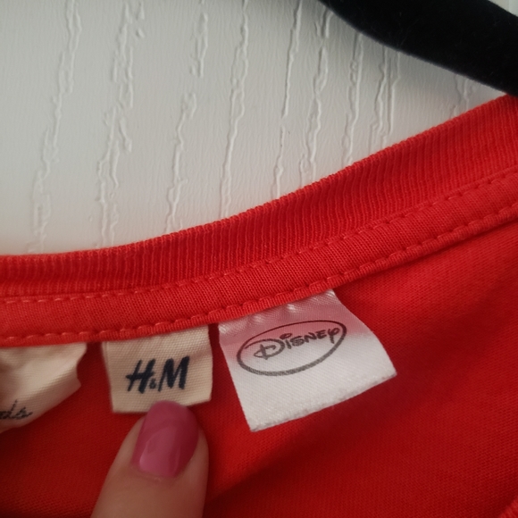 Disney, H&M, Mickey, Graphic, Red, Short Sleeve Tee. Size XL. - Picture 3 of 7